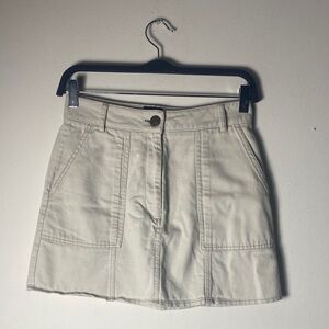 BDG Light Beige Mini Skirt